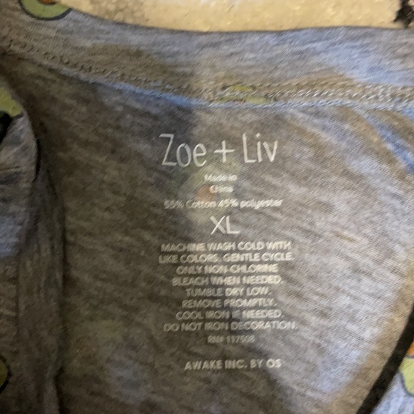 Short Sleeve Avocado print shirt. - Picture 2 of 3